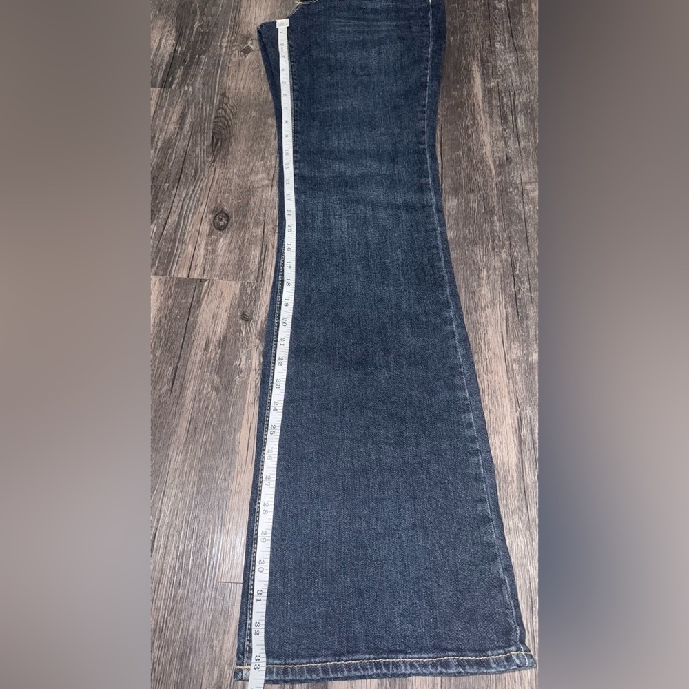 Universal Thread Dark Blue Flare Jeans - Picture 6 of 9